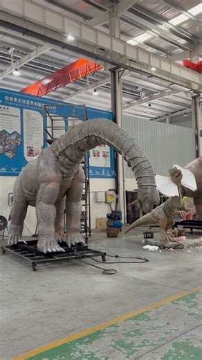 Multi-Motion Testing in Progress — Exciting Updates Coming Soon! #animatronicdinosaur #dinosaur