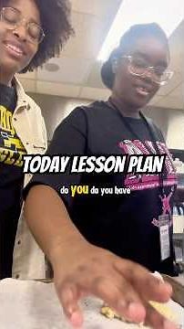 Today’s Lesson Plan: Culinary Arts Edition #teacher