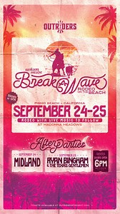 Outriders Present West on Instagram: "The wait is over! 🎟️ Tickets open TODAY at 12PM PST for @beachbreakawave Rodeo + Concerts featuring @midland and @ryanbinghamofficial 🏖️🐎 If you arrive on the ticket page before tickets go on sale at 12PM PST, Showclix will welcome you into the Virtual Waiting Room. When tickets go on sale at 12PM PST, you will be randomly assigned a place in the ticket-buying queue, and will have the opportunity to purchase when it’s your turn. When it is your turn, you 
