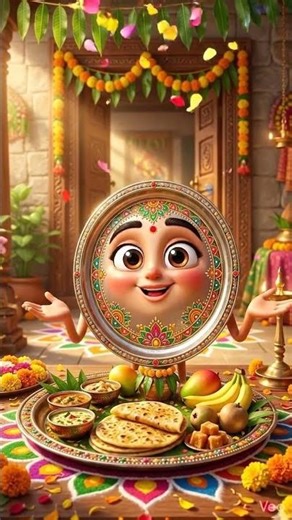 ugadi ki thali😇🥺#shorts #viral