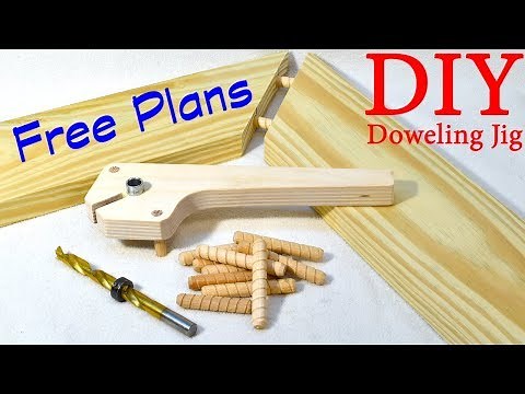 Shop Made Doweling Jig / FREE PLANS