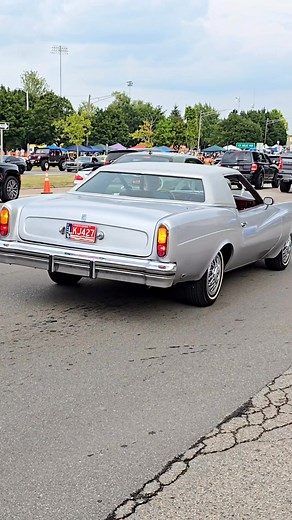 5.5K views · 74 reactions | 1976 Chevrolet Monte Carlo Custom Cloud Classic Car Drive By Engine Sound Woodward Dream Cruise 2025 | Casey Faitel | Facebook