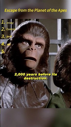 🐒🚀 Escape from the Planet of the Apes (1971) | Apes Arrive in the Human World’s Past 🌍⏳