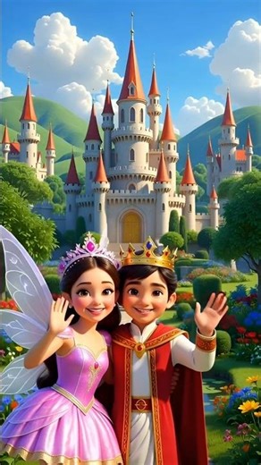 प्यारा राजा और जादुई परी | 3D Cartoon |#cartoon #viral #shorts