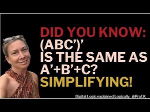 Simplifying More Boolean Expressions - Examples with Solutions