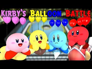 Kirby's Balloon Battle | GMOD Short