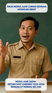 MODUL AJAR BERES DALAM HITUNGAN MENIT ! Stop!! buang waktu buat ngerjain yang seharusnya tinggal Edit dan PRINT saja. — 💡 Sekarang udah ada Modul Ajar Lengkap ✅ Sudah deep learning 2025-2026 📚 Sesuai CP terbaru (nomor 046/H/KR/2025 & Profil Pelajar Pancasila ✅ Sudah include ATP, CP, Kaldik, LKPD dan BONUS 📌 Rapi, Urut, & Bisa Langsung Pakai! — ⚠️ Jangan sampai ketinggalan Semua guru lain udah pakai yang simpel & hemat ini, sudah jangan mau capek bikin sendiri… 📲 klik hubungi kami sekarang & 