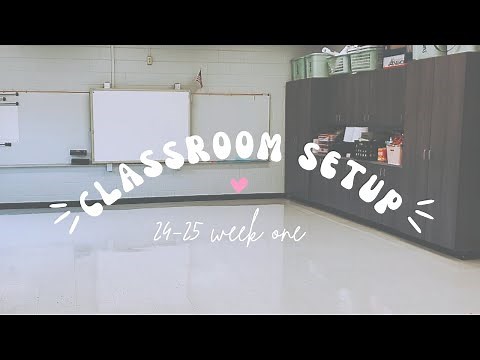 2024-2025 Classroom Setup - Part 1 | Fourth Grade Classroom Setup
