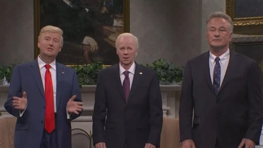 Trump and Biden Meeting Cold Open - SNL