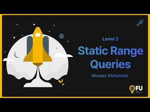 03 | Tutorial | Static Range Queries