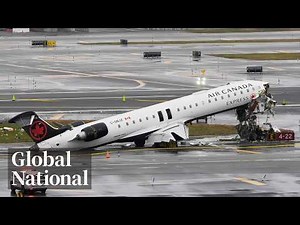 Global National: March 23, 2026 | 43 injured in fatal Air Canada collision at LaGuardia airport