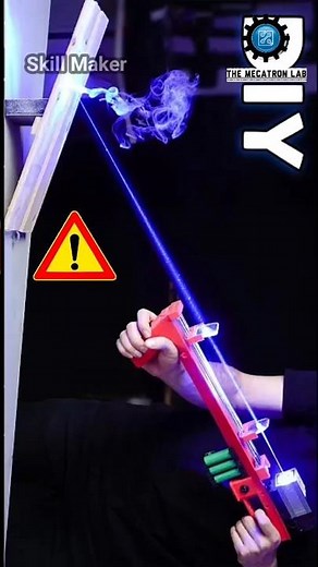 How To Make Laser Gun. #diy #experiements