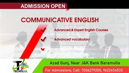 6.4K views · 12 reactions | #sponsored TechniSol is Offering wide range of Computer courses from basic to advance and focus on the pursuit of excellence. With a wide variety of software courses, TechniSol one of the best Computer education institute in Baramulla. Build your career in IT by joining TechniSol | Kashmir Crown | Facebook