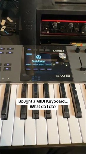 My New MIDI Keyboard | #shorts #keyboard #midi #arturia
