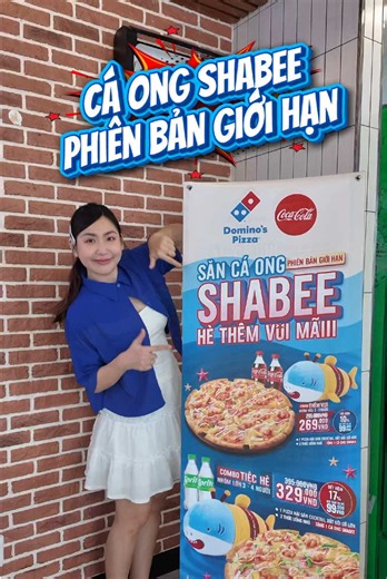 Săn cá ong ShaBee tại Domino's Pizza - Pizza Hải Sản Cocktail