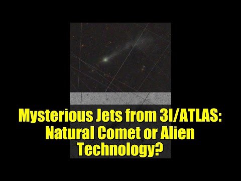 Mysterious Jets from 3I/ATLAS: Natural Comet or Alien Technology?