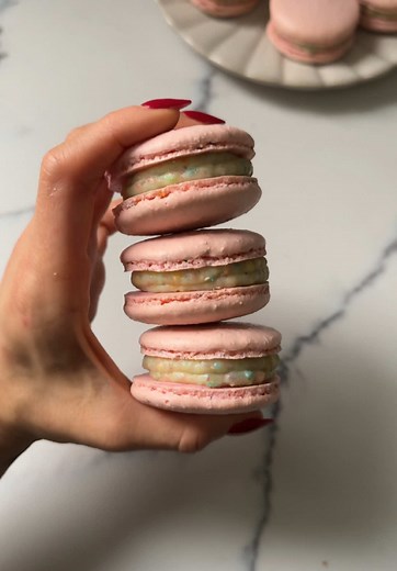 Fruity Pebbles Macarons Recipe with Citrus Zest