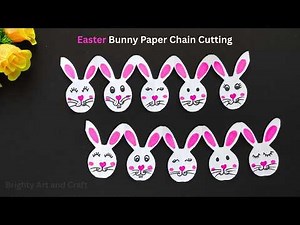 DIY Easter Craft | How to make Easy Bunny Craft | Paper Bunny Craft | Easy Easter Craft| Paper Chain
