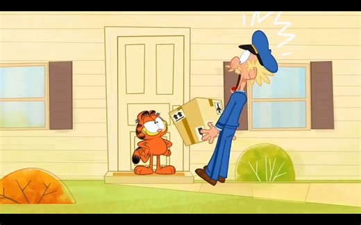 加菲猫原作系列动画garfield—mailman邮递员