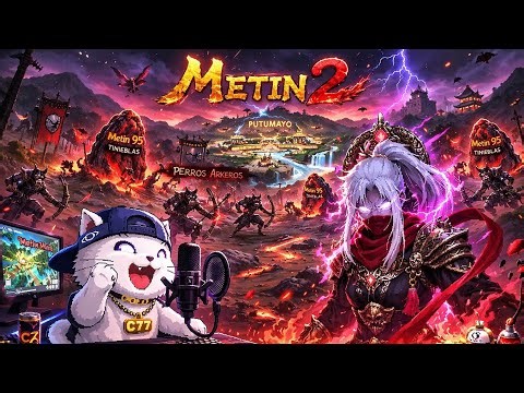 METIN2.es WAR LVL 35 VS JEFE MONO ¿VALE LA PENA?