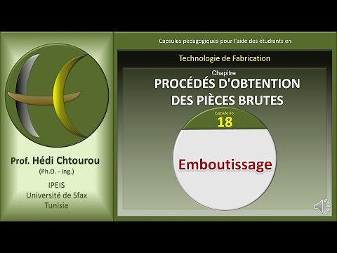 Capsule 18 Emboutissage