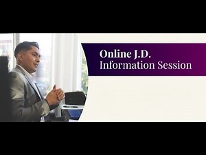Online JD Information Session
