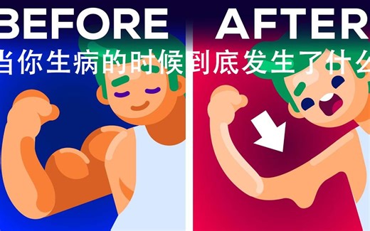 Kurzgesagt科普：当你生病的时候到底发生了什么（中英字幕）