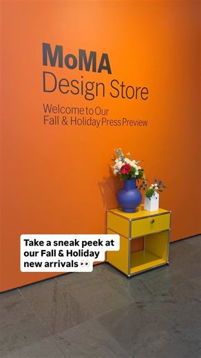 Our new Fall releases are coming soon! In the meantime, take a sneak peek at what’s to come. 👀 | MoMA Design Store