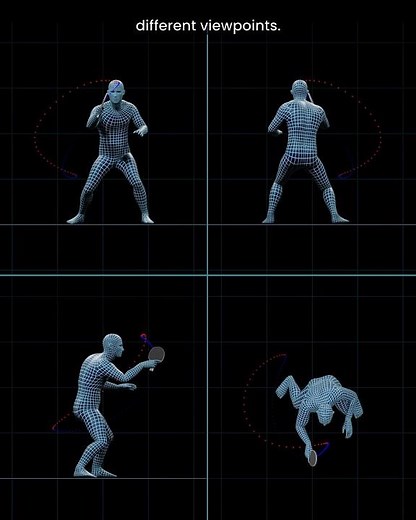 New 3D Viewer for Table Tennis Players