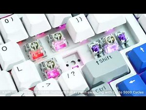 Rapoo V700DIY-98 Customizable Multi-Mode Wireless Mechanical Keyboard