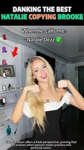 Natalie Caught Copying Brooke! #shorts #nataliereynolds #brookemonk