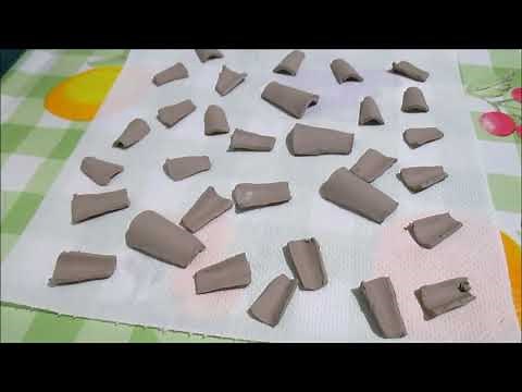 DIY - COME FARE LE TEGOLINE PER PRESEPI -Tutorial prima parte