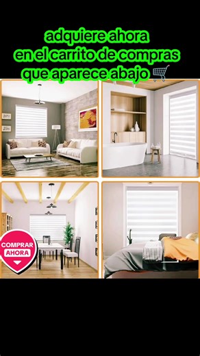 Persianas populares y versátiles para cualquier habitación