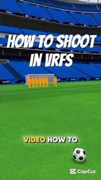 How to shoot in vrfs #merx #vrfs #football #viral