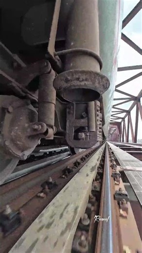 6x speed at jamuna railway bridge. #highlight #railtrack #jamunarailbridge