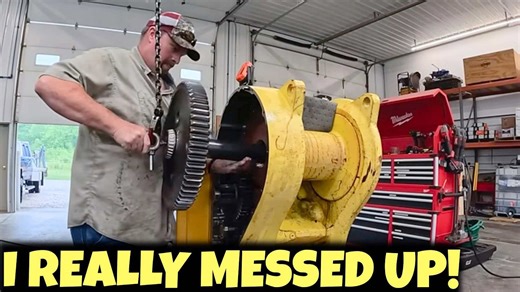 Can this John Deere 4000 winch be saved? | Logging dozer repair