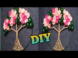 Crafting Tree of Life with wool : The Perfect DIY Project for Beginners
