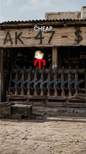 The Invention Of The AK-47 🔫 #shorts #facts