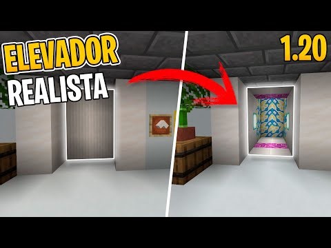 Como Hacer el Mejor Ascensor/Elevador en Minecraft Bedrock/PE