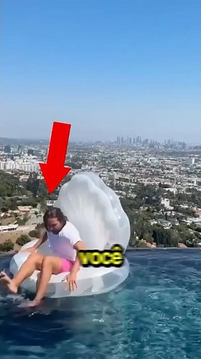What happens if you fall into an infinity pool?