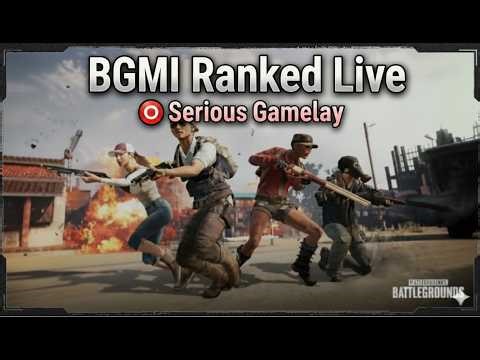 BGMI Ranked Live 🔴 | Serious Gameplay | No Fun Only Kills