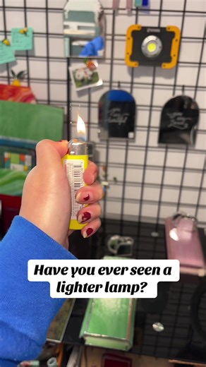 Discover the Unique Lighter Lamp from Utah