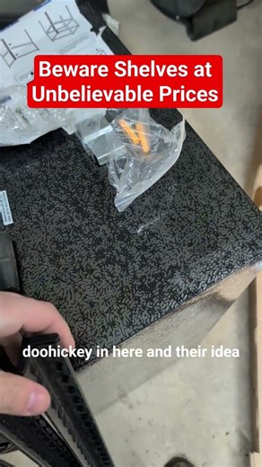 Beware Cheap Shelves at Rock Bottom Prices #diy #hammer