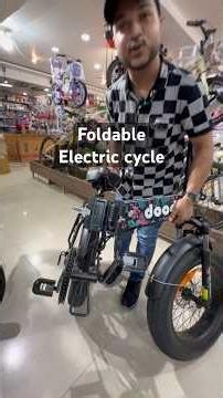 doddle foldable electric cycle || #electriccycle #cycle #shorts #viralvideo