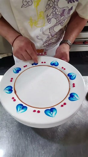 Big Circle Decoration Jam Painting Learning to Draw