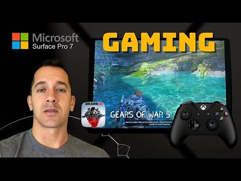 Surface Pro 7 - AAA Gaming Demo - Gears of War 5, Call of Duty, Ark, Metro Exodus, The Outer Worlds