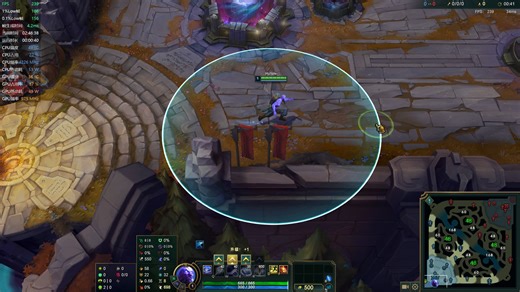 LOL英雄联盟快捷攻击型移动显示攻击距离，改键平A显示攻击距离