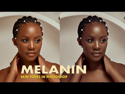 Melanin Skin Tone Color Grading In Photoshop