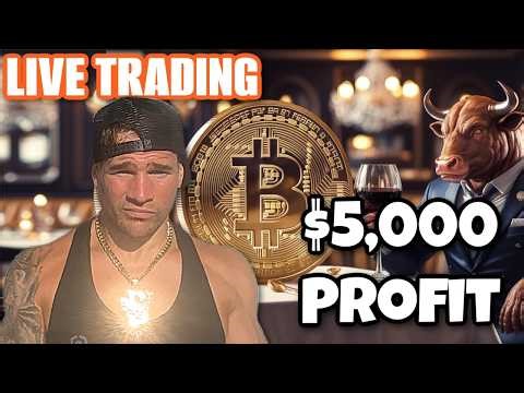 LIVE Trading! - $5,000 PROFIT $350k Trade