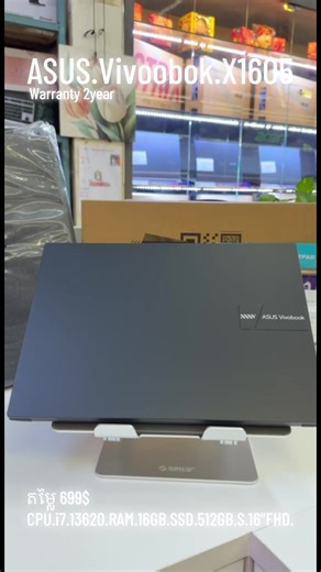 ឃុនហុងកុំព្យូទរ័.ASUS. Price.699$>ធានាពីរឆ្នាំ»2year (RAM.16GB.CPU i7) 🎁មានថែមកាដូរ7មុខ offic2021license🎓 Price.639$>ធានាមួយឆ្នាំ»1year (RAM.16GB.CPU i7) 🎁មានថែមកាដូរ7មុខ offic2021license🎓 ASUS.